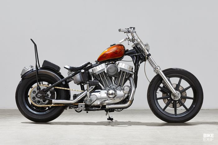 Harley-Davidson bobber simpel tapi menawan