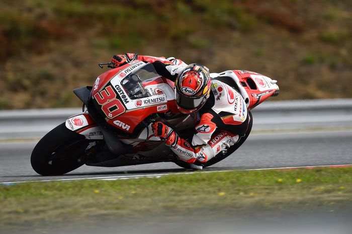 Pembalap tim LCR Honda, Takaaki Nakagami