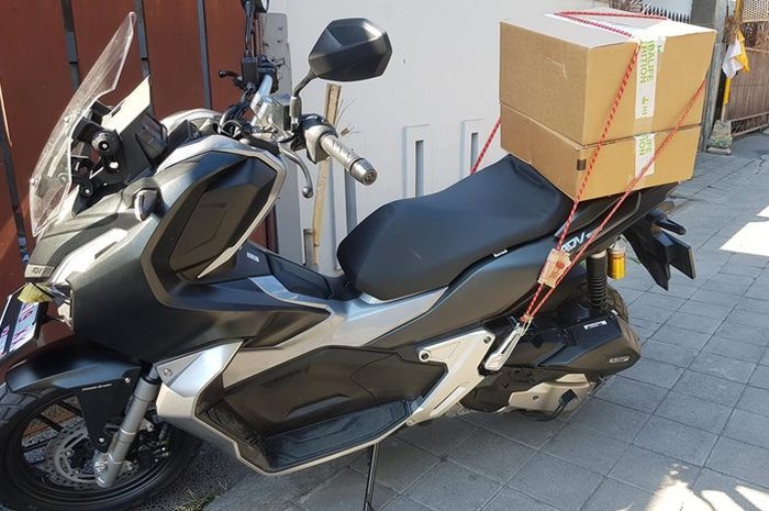 Penampakan Honda ADV150 buat angkut barang