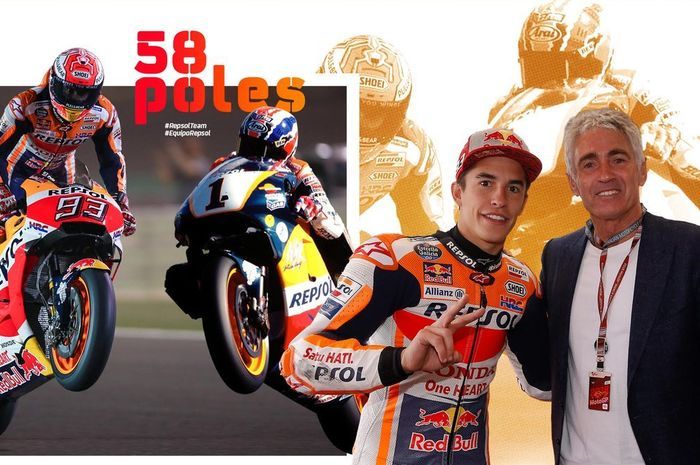 Pada kualifikasi MotoGP Ceko, Marc Marquez samakan rekor pole position Mick Doohan