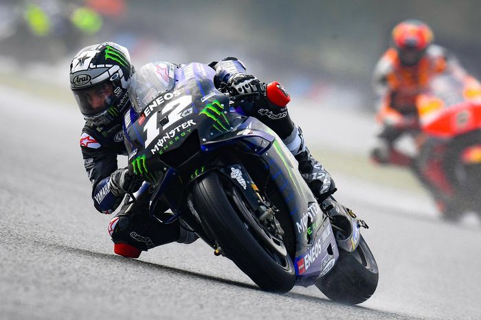  Di MotoGP Ceko, Maverick Vinales mengaku tidak ingin memasang target terlalu tinggi dan berharap bisa meraih podium