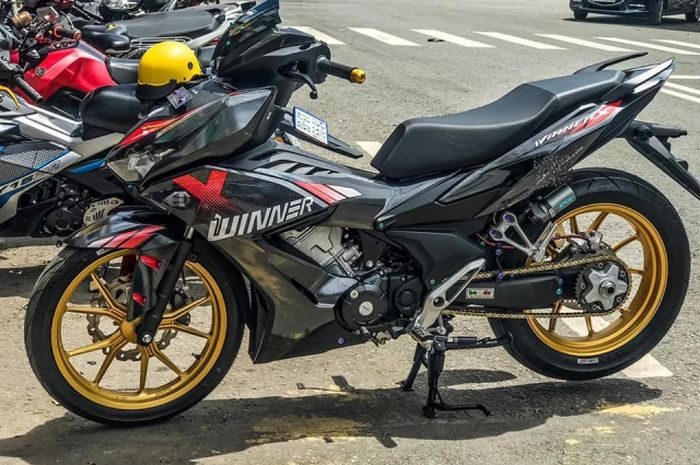 Honda Supra GTR 150 Baru Langsung Kena Modif Ganas 