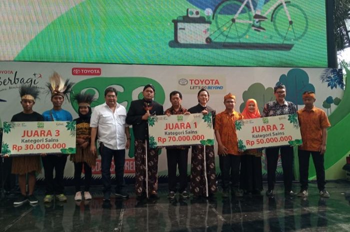 Pemenang Toyota Eco Youth (TEY) ke-11 kategori science