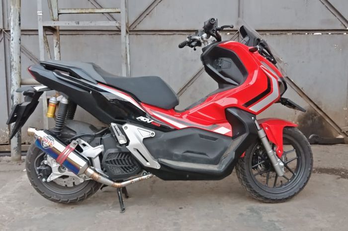 Honda ADV150 pasang knalpot WRX GP3 HB