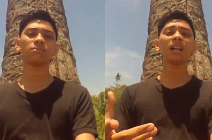 Luthfi Ramadhan, seorang YouTuber yang tewas terlindas truk
