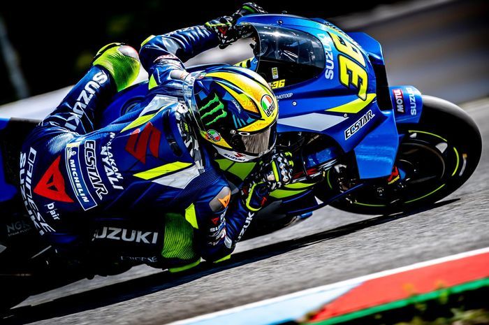 Bos tim Suzuki Ecstar, Davide Brivio berharap Joan Mir sudah pulih untuk belapan di MotoGP Inggris 2019