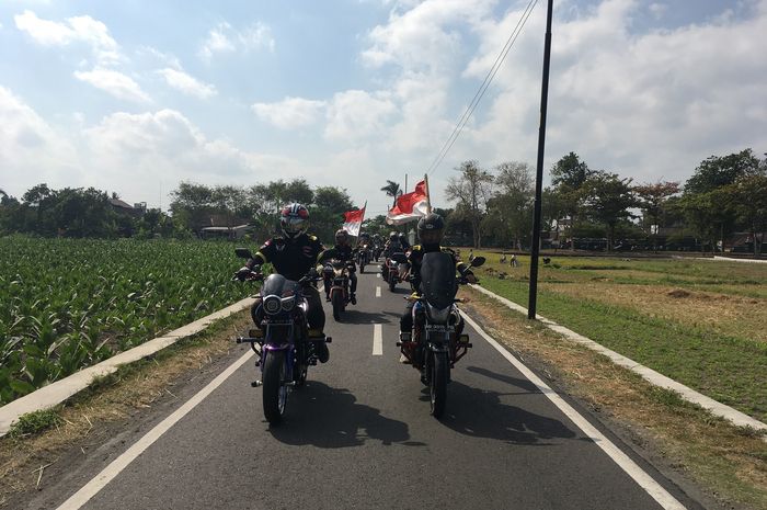 Turing kemerdekan bikers se-Jateng
