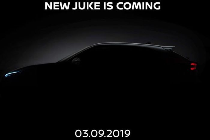 Nissan Juke baru akan diperkenalkan pada 3 September depan