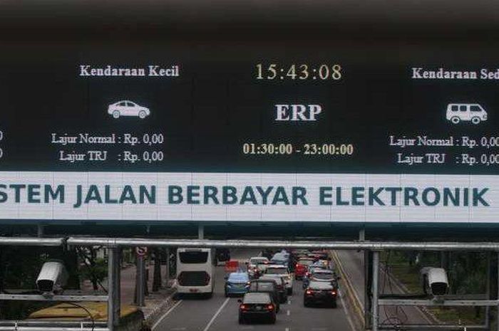 Ilustrasi Electronic Road Pricing