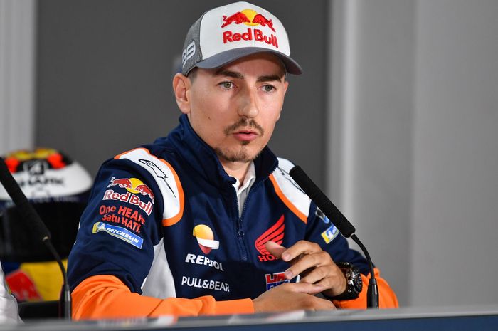 Jorge Lorenzo di sesi Jumpa Pers MotoGP Inggris 2019