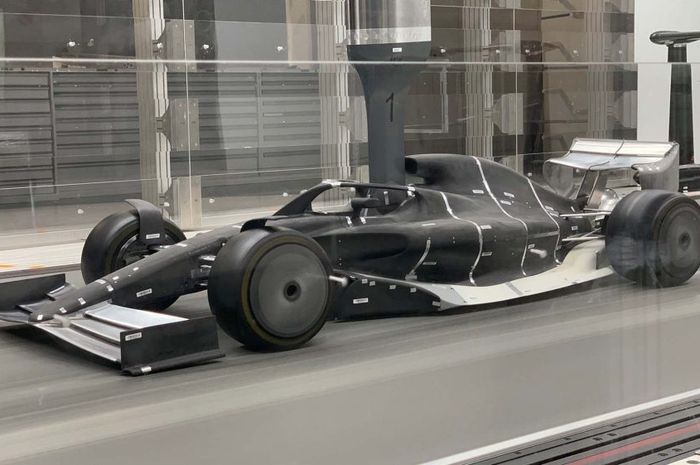 Bentuk mobil F1 tahun 2021