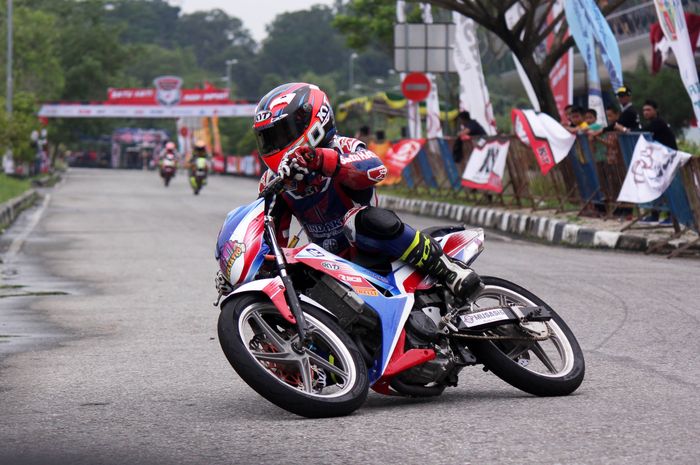 Deri Satrio Sunarso kejar gelar juara nasional Kejurnas MotorPrix Region A dan raih banyak kemenangan di HDC 2019