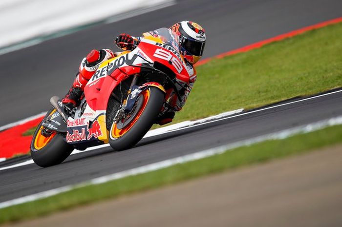 Jorge Lorenzo di MotoGP Inggris