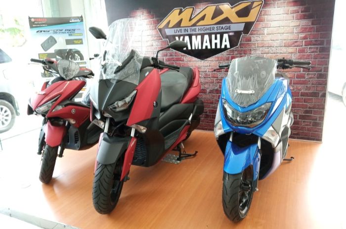 Deretan motor MAXI series Yamaha