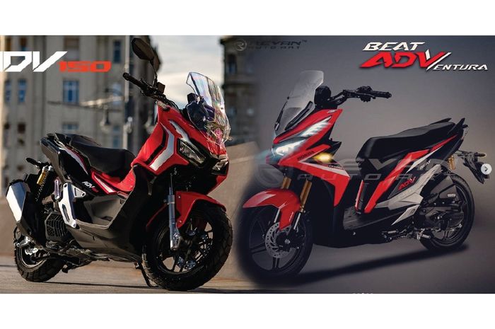 Honda ADV150 VS BeAT ADV, kalian pilih mana?