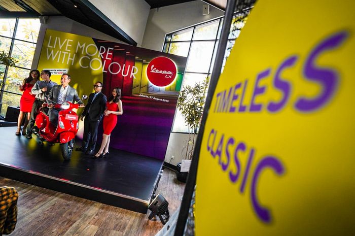 Peluncuran Vespa LX 125 i-get terbaru di Jakarta (27/8)