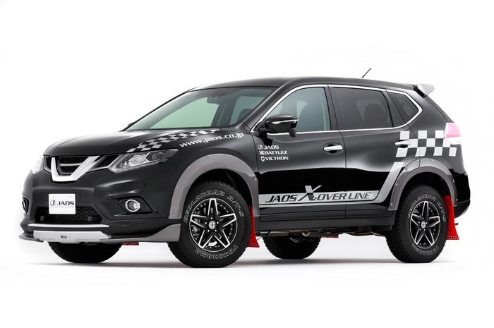 Modifikasi Nissan X-Trail bergaya rally look