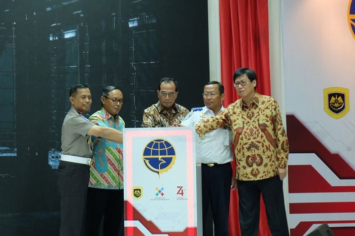 Peluncuran e-SRUT di Kantor Pusat Kementrian Perhubungan