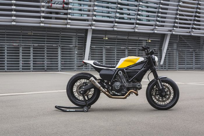 Bodykit untuk Ducati Scrambler, bikin tampangnya makin garang