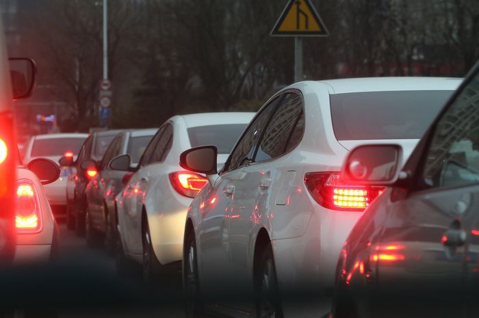 Kondisi macet di Kota besar