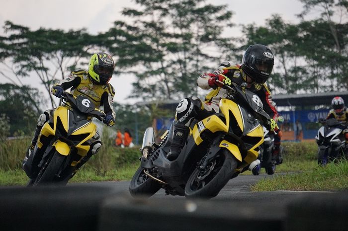 Balap matik Yamaha Aerox Fun Race kembali hadir di YCR Kalimantan Barat