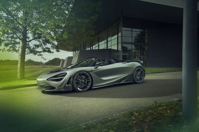 Modifikasi McLaren 720S Spider hasil garapan Novitec 