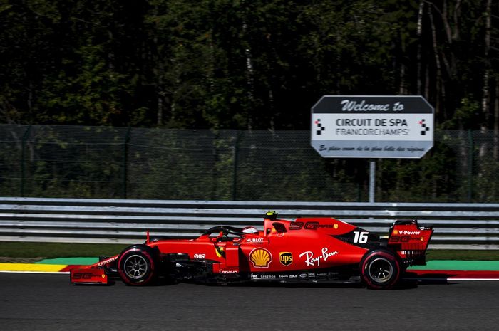 Charles Leclerc raih pole position di F1 Belgia