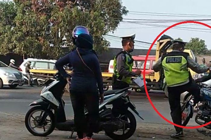 Yamaha RX-King bodong ditendang polisi saat Operasi Patuh 2019