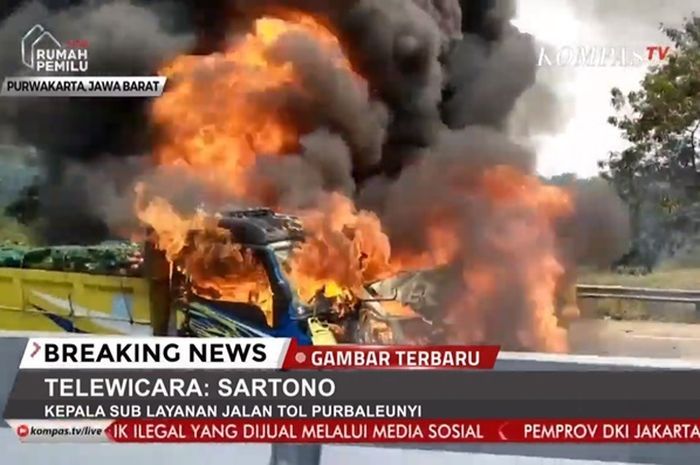 Tabrakan Beruntun di Tol Cipularang KM 91 Tewaskan 6 Orang, 5 Korban Meninggal dengan Kondisi Nahas Terbakar Hangus