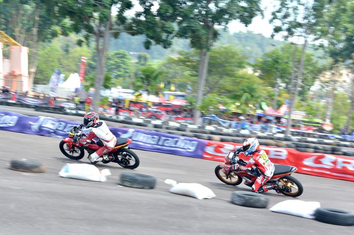 Kelas Underbone tetap mempesona di ajang Sumatera Cup Prix 2019 seri Batam (1/9)