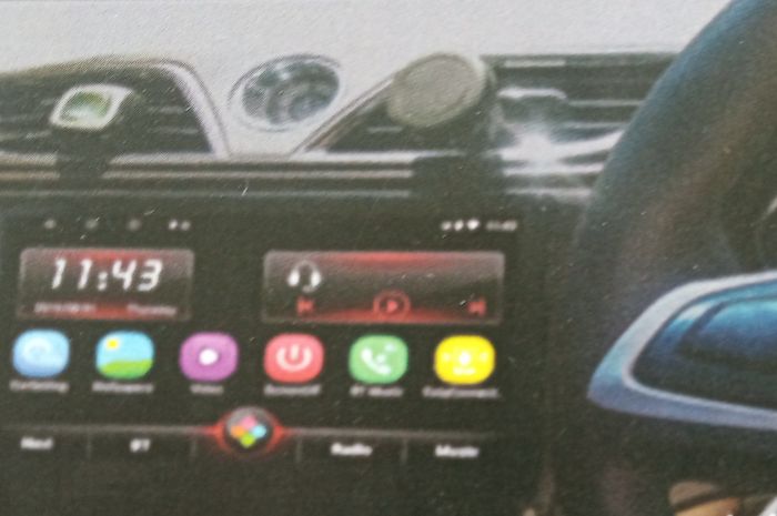 Upgrade head unit Wuling Confero