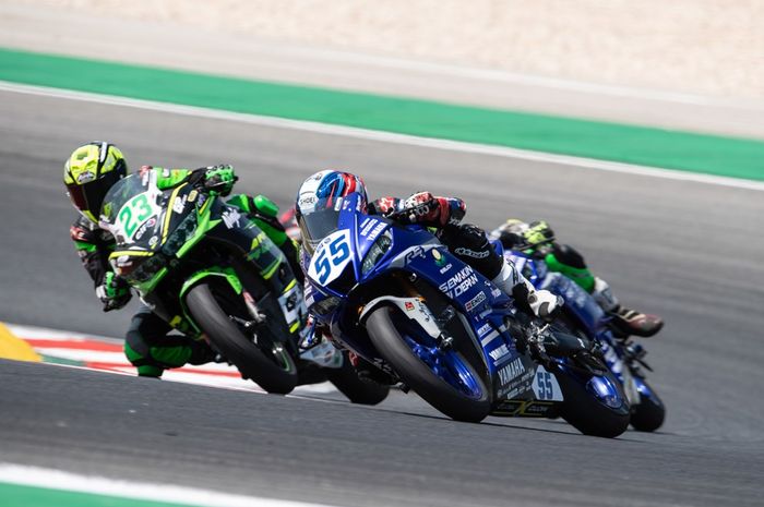 Galang Hendra (55) di WSSP300 Portugal (8/9). 