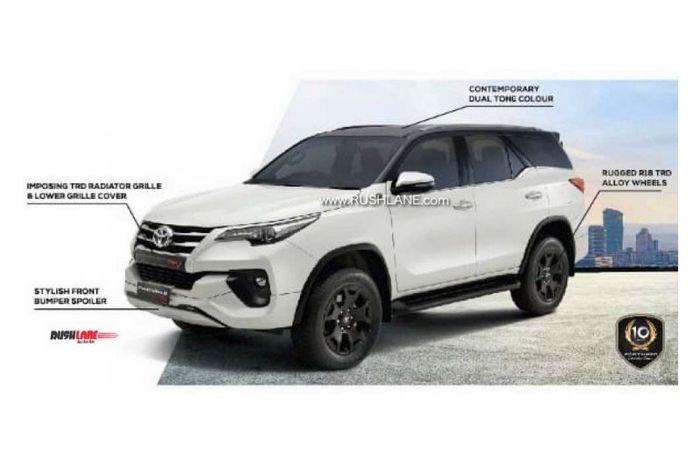 Toyota Fortuner TRD Sportivo siap meluncur di India