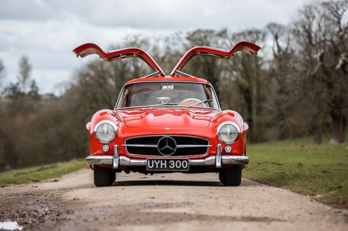 Mercede-Benz 300 SL yang makin langka dilelang pada acara Silverstone Auctions