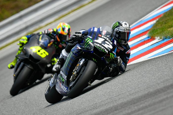 Vakentino Rossi dan Maverick Vinales akan pakai part baru di MotoGP San Marino 2019