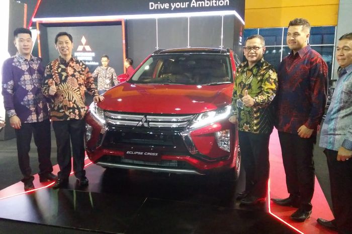 Ilustrasi. Peluncuran Mitsubishi Eclipse Cross di GIIAS Makassar 2019