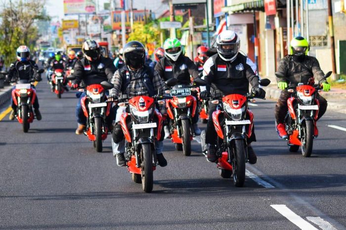 Suzuki Pulogadung Touring Division melakukan perjalanan dengan rute Dieng, Wonosobo