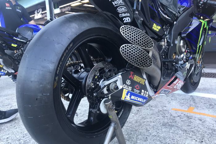 Valentino Rossi pakai part baru di YZR-M1 pada hari pertama MotoGP San Marino 2019