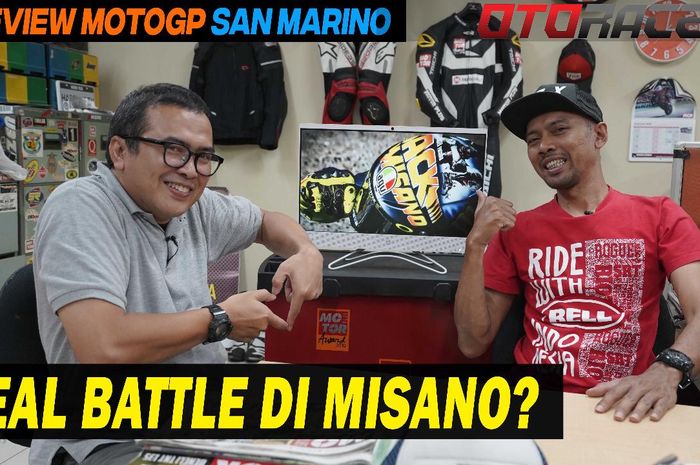 Dua wartawan senior, Joni Lono Mulia dan Eka Budhiansyah, akan membahas kebangkitan Yamaha, kans kemenangan Quartararo dan Rossi, serta topik lainnya seputar MotoGP San Marino.
