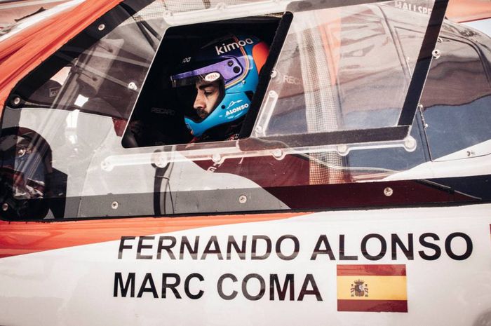 Fernando Alonso pilih Marc Coma sebagai navigator-nya di Reli Dakar 2020