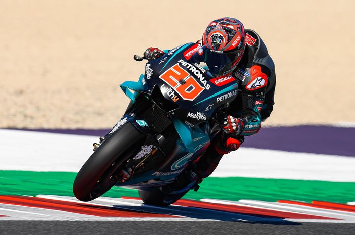 Fabio Quartararo tercepat di FP3 MotoGP San Marino 2019