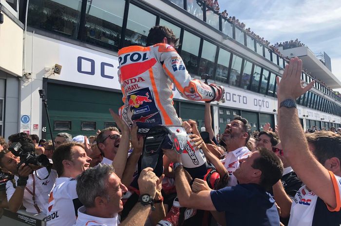 Marc Marquez menang MotoGP San Marino