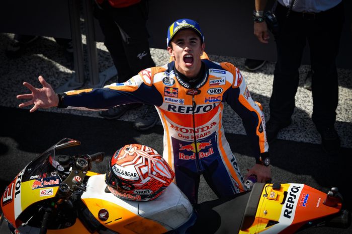 Marc Marquez raih kemenangan ketujuh MotoGP 2019 di MotoGP San Marino