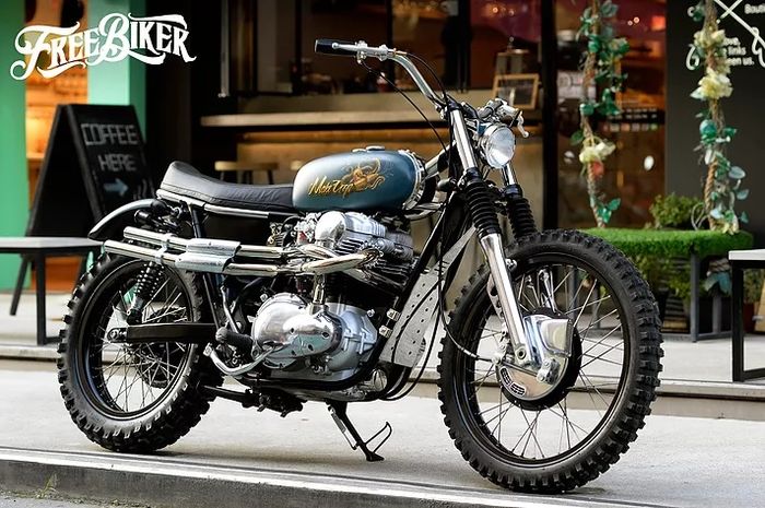 Kawasaki W650 super tampan garapan Mark Motorcycles