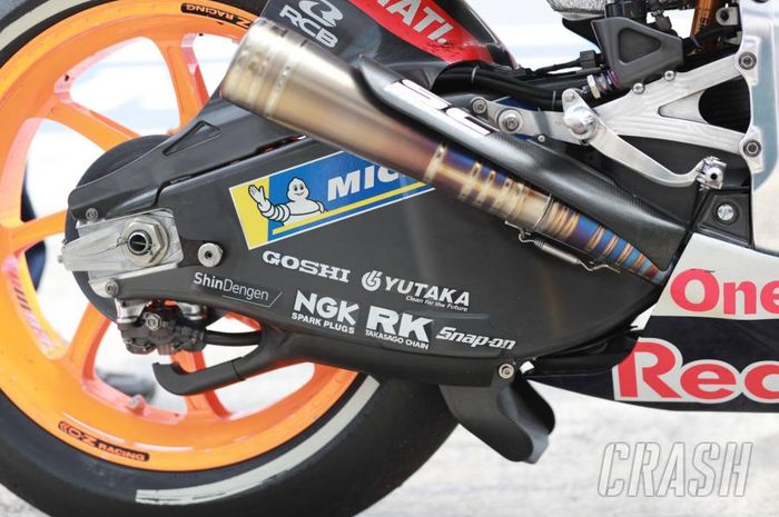 Lengan ayun fiber carbon dilarang di moto3
