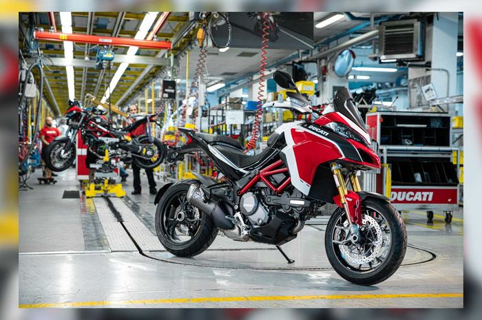 Ilustrasi Ducati Multistrada yang akan diluncurkan kembali dalam jumplah 100.000 unit.