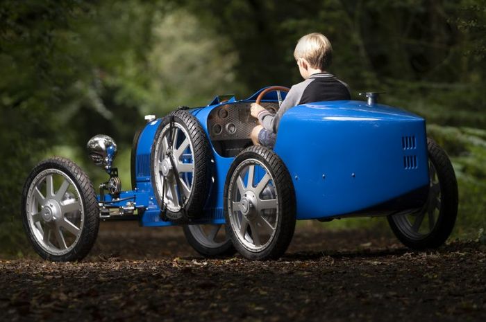 Penampakan Bugatti Baby II, mobil elektrik Bugatti untuk anak sultan