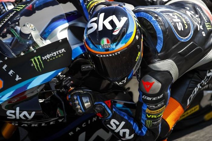 Luca Marini tercepat di FP2 Moto2 Aragon