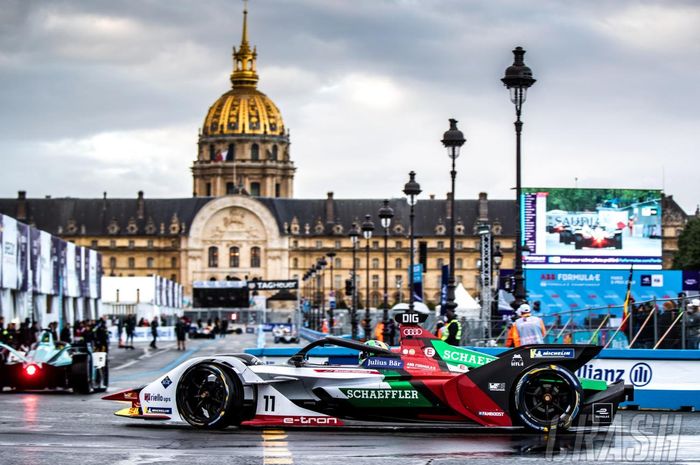 Ilustrasi Formula E Paris