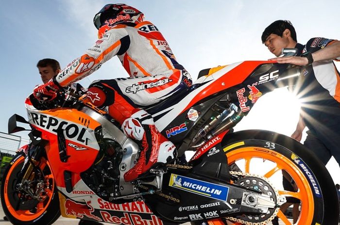 Marc Marquez nyaris tidak ikut sesi latihan bebas FP3 MotoGP Aragon 2019